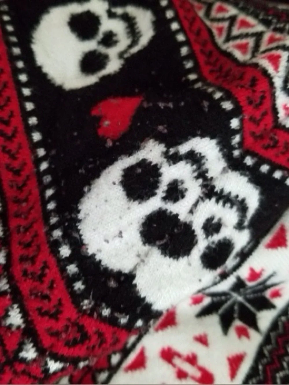 Torrid skull heart thick sweater leggings - Picture 9 of 13